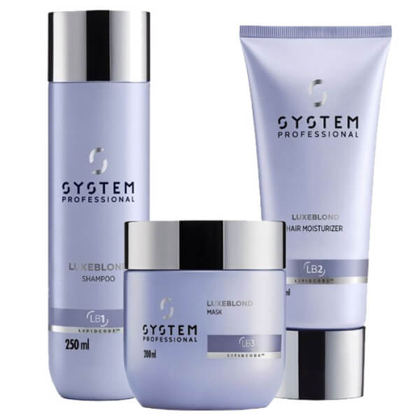Routine LuxeBlond con balsamo System Professional con shampoo GRATUITO