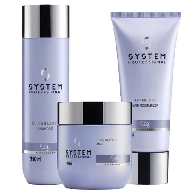 Routine LuxeBlond con balsamo System Professional con shampoo GRATUITO