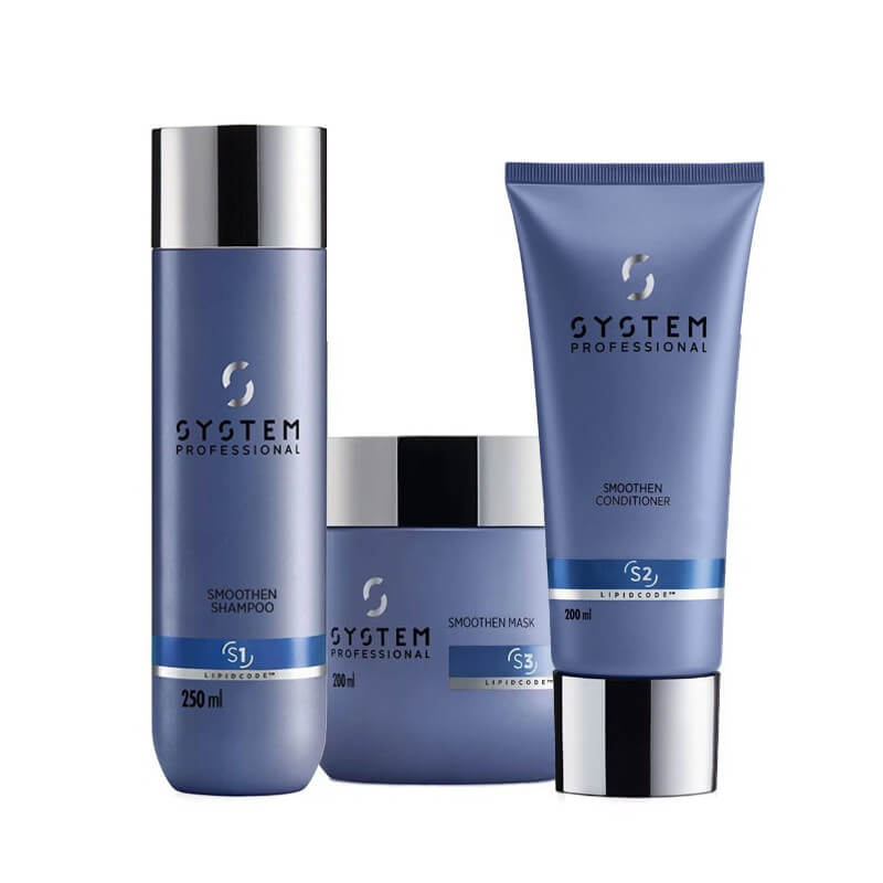 Rutina Smoothen System Professional con shampoo GRATIS