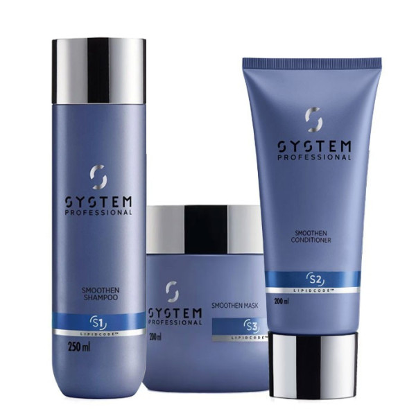 Rutina Smoothen System Professional con shampoo GRATIS