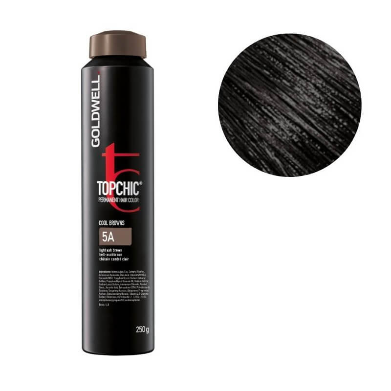 Kleuring Topchic 5a asblond lichtbruin Goldwell 250 ml