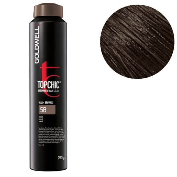 Colorazione Topchic 5b castano chiaro beige Goldwell 250ml