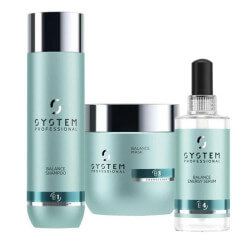 Rotina Derma Balance com sérum System Professional com champô OFERTA.