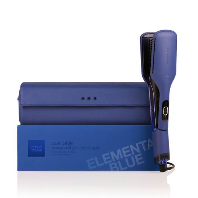 Ghd Duet Style 2-in-1 straightener en föhn blauwe Colour Crush editie