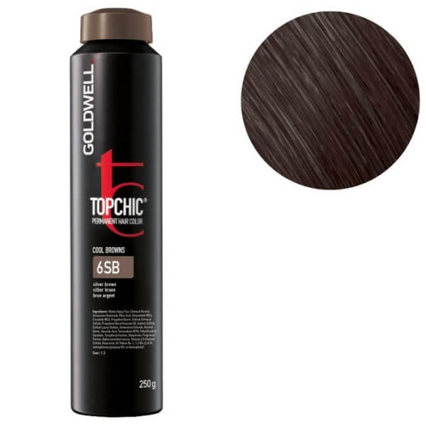 Kleuring Topchic 6sb donkerblond zilver beige Goldwell 250 ml Kleuring Topchic 6sb donkerblond zilver beige Goldwell 250 ml
