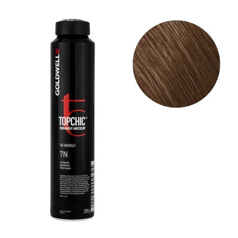 Kleuring Topchic 7n max donkerblond intens violet Goldwell 250 ml
