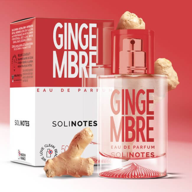 Eau de parfum Gingembre Solinotes 50ML