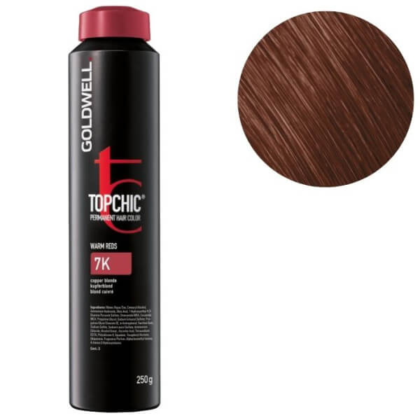 Kleur Topchic 7k medium blond koperachtig Goldwell 250 ml Kleur Topchic 7k medium blond koperachtig Goldwell 250 ml