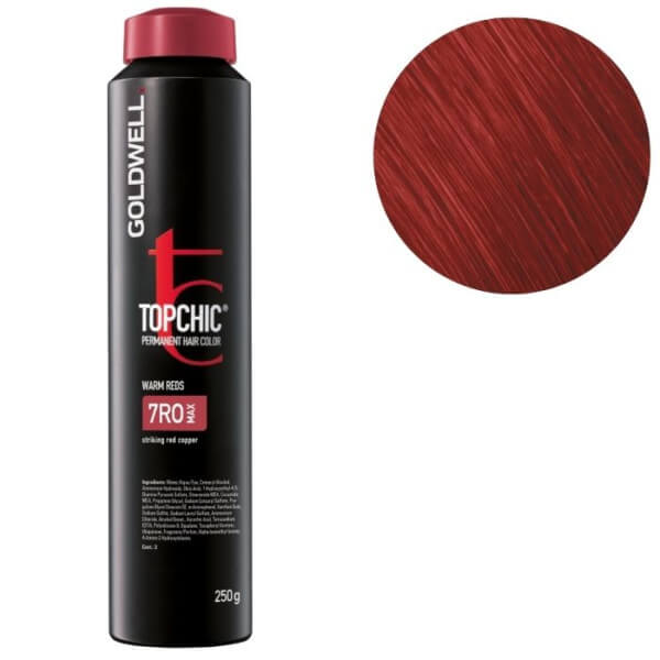 Kleuring Topchic 7ro max rood-middenblond intens rood Goldwell 250 ml Kleuring Topchic 7ro max rood-middenblond intens rood Goldwell 250 ml