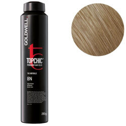 Kleuring Topchic 8n middelblond beige zilver Goldwell 250ml