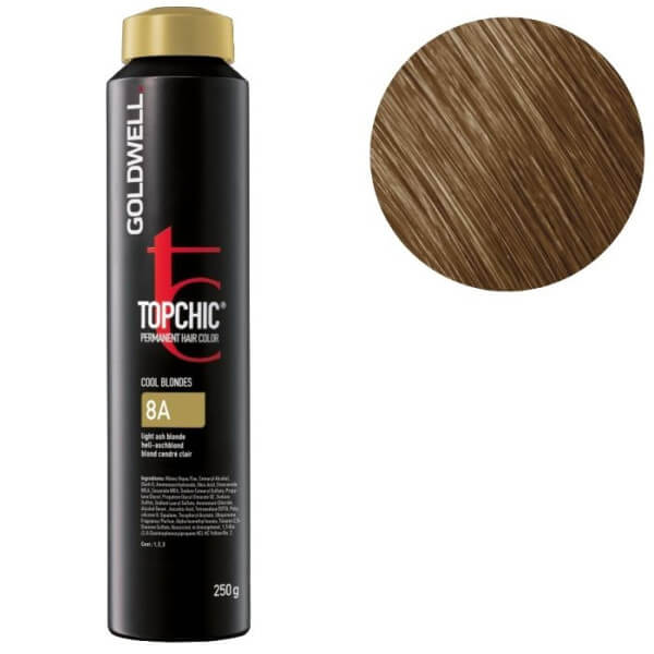 Coloração Topchic 8a loiro claro acinzentado Goldwell 250ml Coloração Topchic 8a loiro claro acinzentado Goldwell 250ml