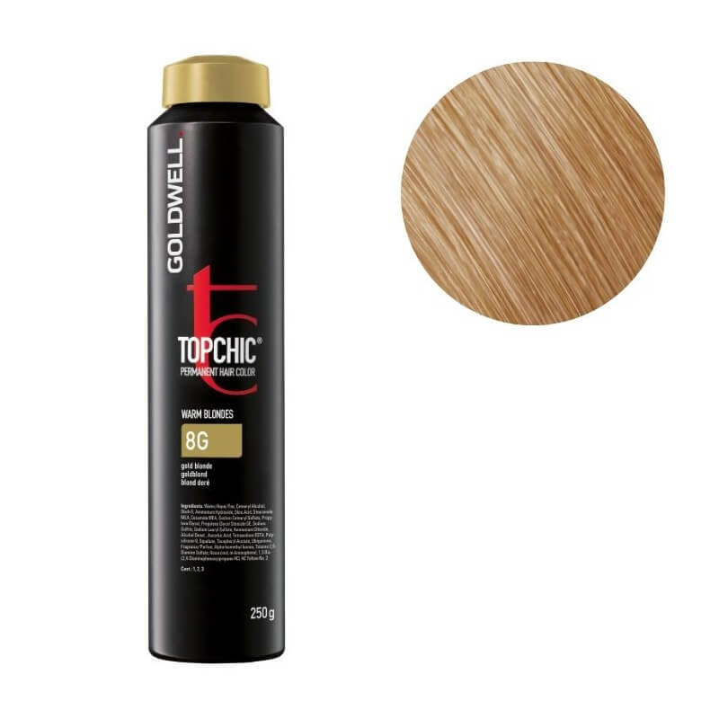 Kleur Topchic 8g licht goudblond Goldwell 250ml