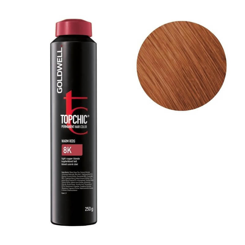 Kleuring Topchic 8k lichtblond koper licht Goldwell 250 ml