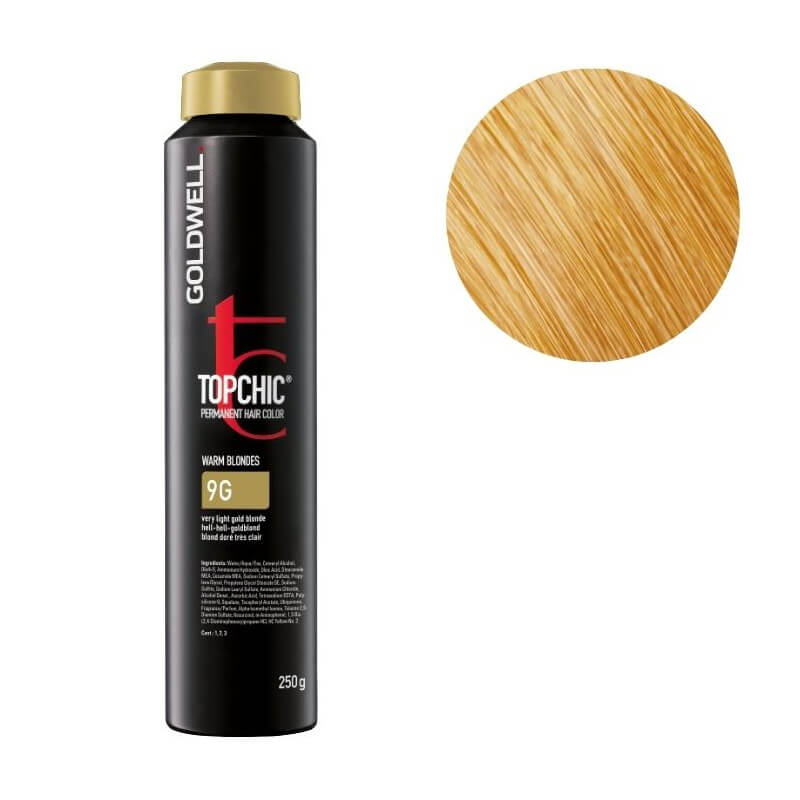 Kleuring Topchic 9g zeer licht goudblond Goldwell 250ml