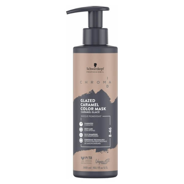 Pigmentierte nährende Maske 8-46 Chroma ID SCHWARZKOPF 300ML