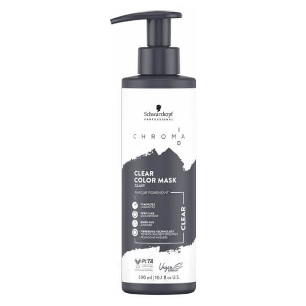 Voedend gekleurd masker Clear Chroma ID SCHWARZKOPF 300ML. Voedend gekleurd masker Clear Chroma ID SCHWARZKOPF 300ML.