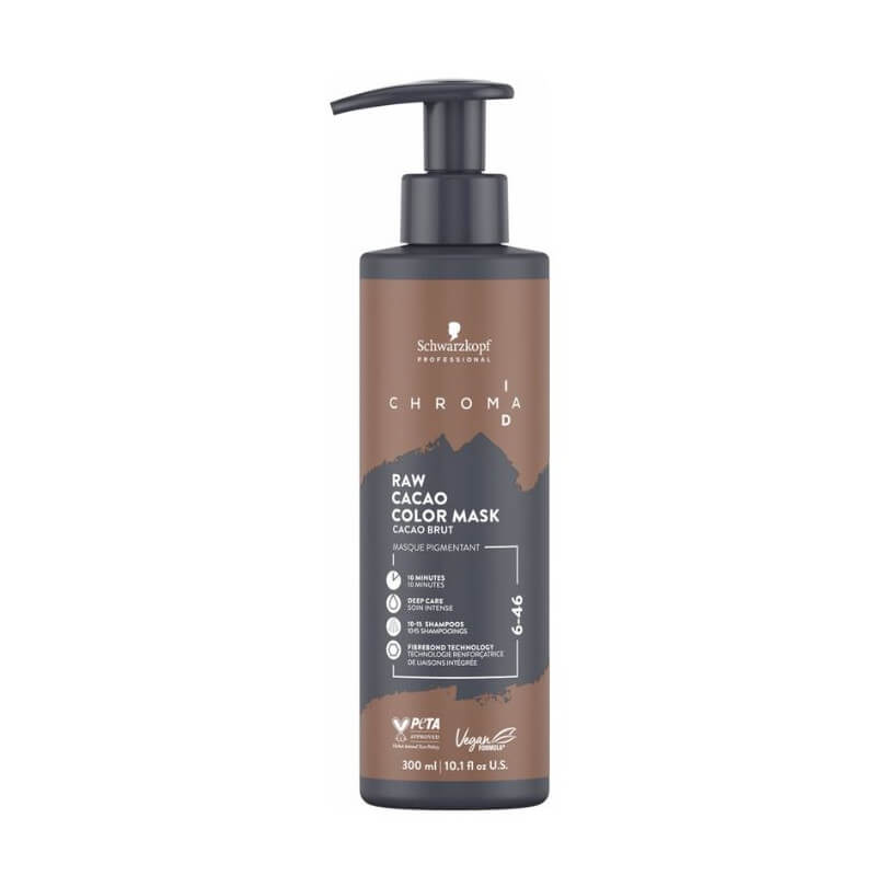 Máscara nutritiva pigmentada 6-46 Chroma ID SCHWARZKOPF 300ML