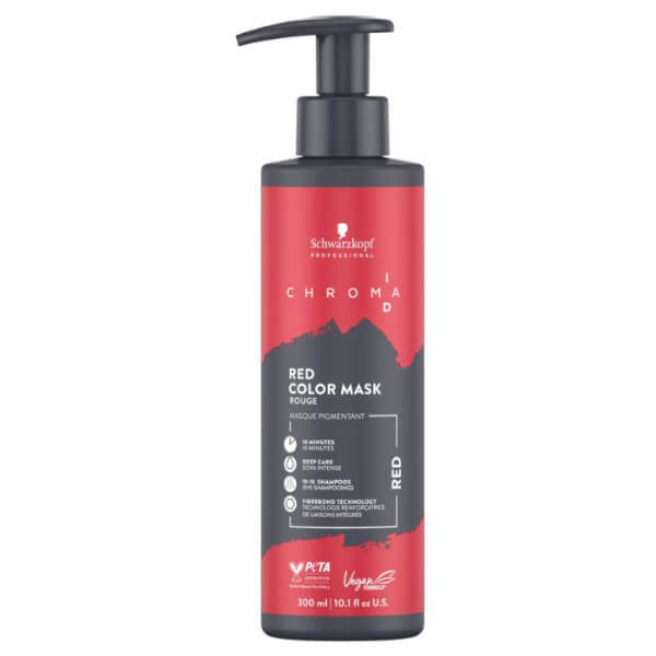 Mascarilla nutritiva pigmentada Rojo Chroma ID SCHWARZKOPF 300ML