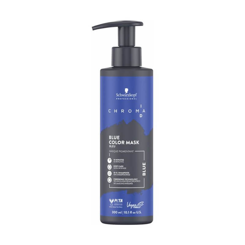 Nährende pigmentierte Maske Blue Chroma ID SCHWARZKOPF 300ML