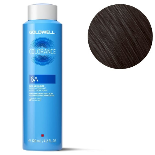 Coloration Colorance 6a Aschblond Dunkelblond Goldwell 120ml