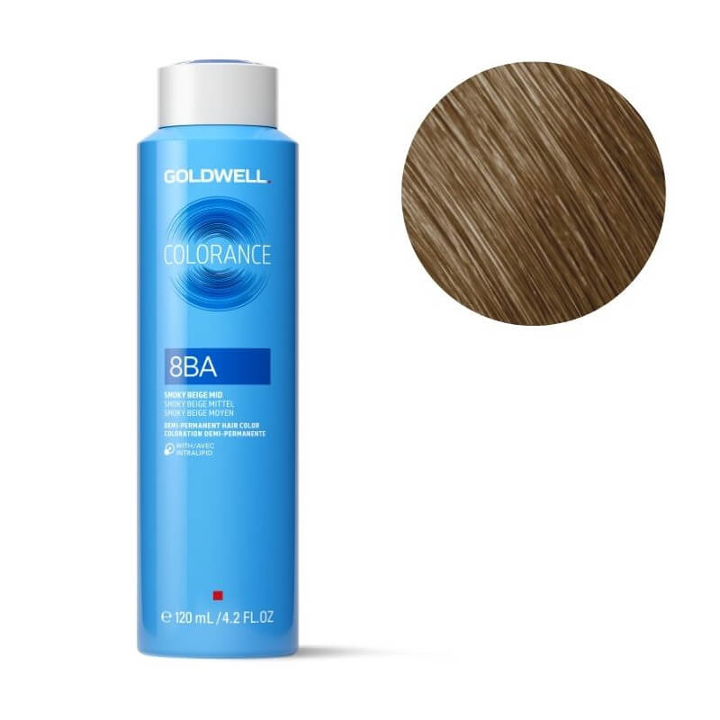 Coloración Colorance 8ba rubio claro beige ceniza Goldwell 120ml
