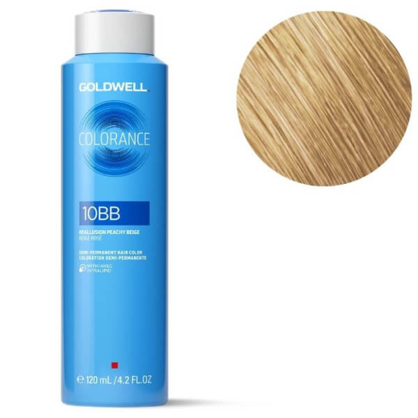 Kleuring Colorance 10bb kleur extra licht blond beige perzik Goldwell 120ml Kleuring Colorance 10bb kleur extra licht blond beige perzik Goldwell 120ml