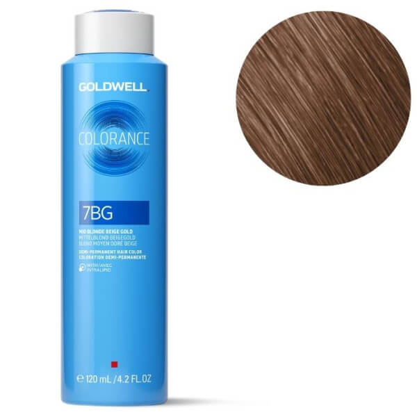 Kleuring Colorance 7bg kleur middelblond goud beige Goldwell 120ml Kleuring Colorance 7bg kleur middelblond goud beige Goldwell 120ml