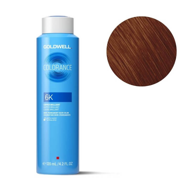 Kleuring Colorance 6k kleur donkerblond koper Goldwell 120ml
