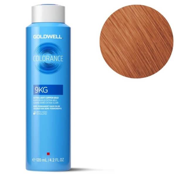 Coloration Colorance 9kg col blond extra-licht koper goud Goldwell 120ml Coloration Colorance 9kg col blond extra-licht koper goud Goldwell 120ml