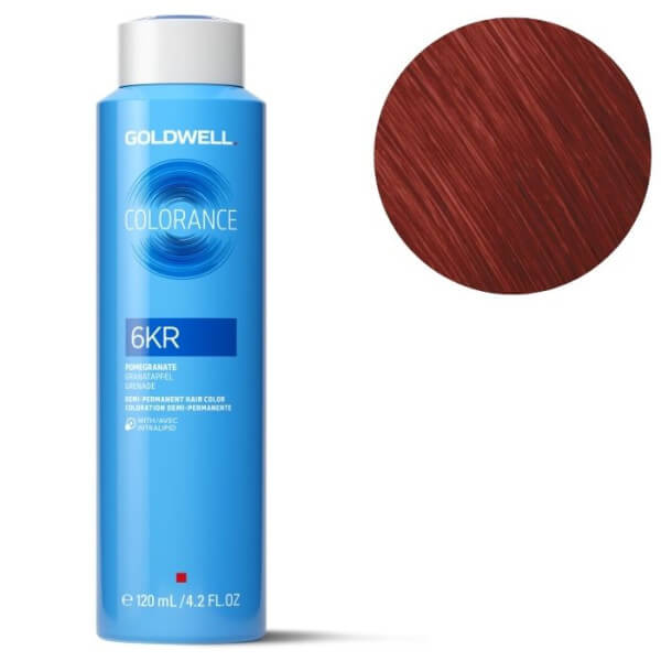 Kleuring Colorance 6kr kleur donkerblond koperrood Goldwell 120ml Kleuring Colorance 6kr kleur donkerblond koperrood Goldwell 120ml