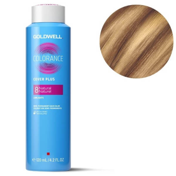 Kleuring Colorance cover plus 8ll klr lichtblond natuurlijk lowlights Goldwell 120ml Kleuring Colorance cover plus 8ll klr lichtblond natuurlijk lowlights Goldwell 120ml