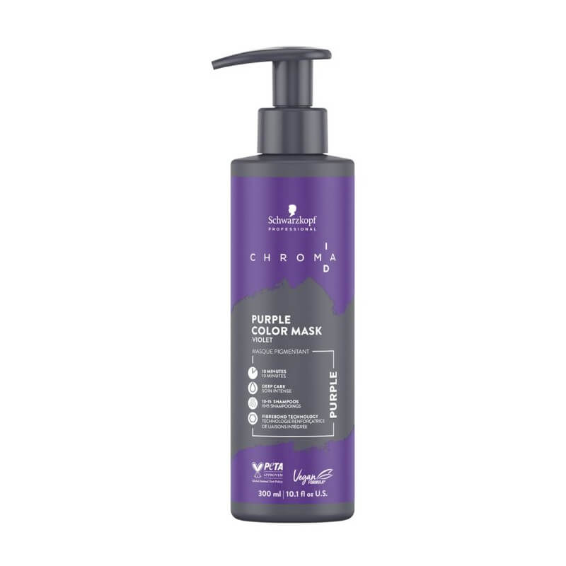 Voedend gepigmenteerd masker Violet Chroma ID SCHWARZKOPF 300ML