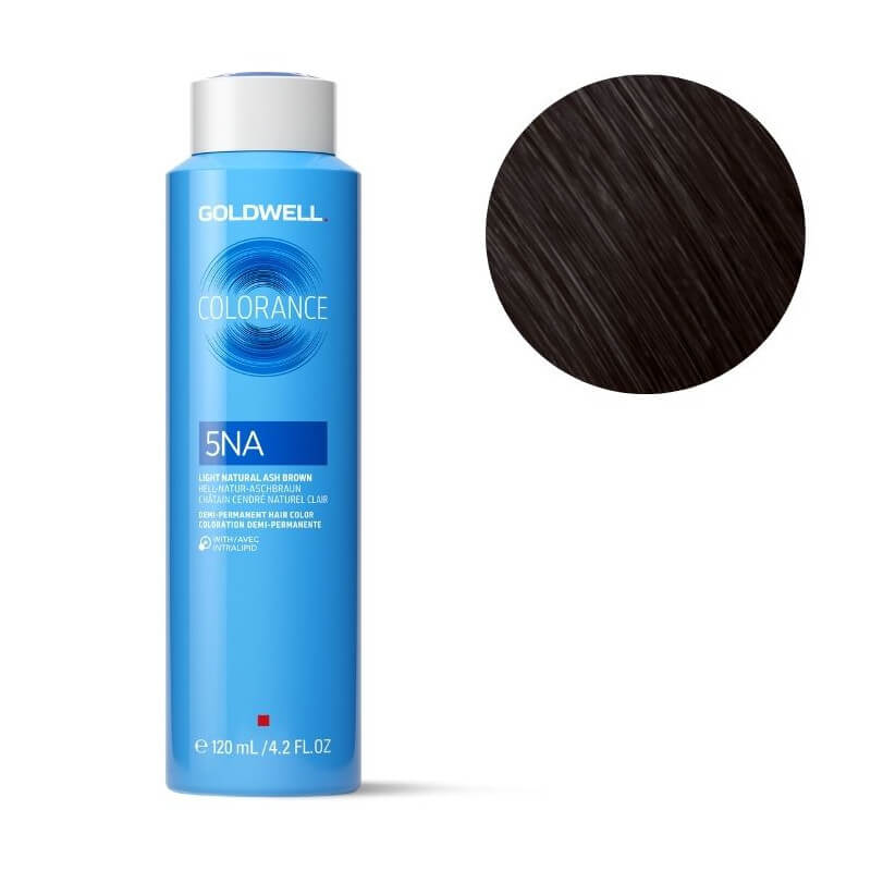 Coloration Colorance 5na Ash Light Brown color Goldwell 120ml