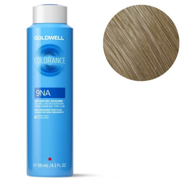 Kleuring Colorance 9na zeer licht asblond natuurlijk Goldwell 120 ml Kleuring Colorance 9na zeer licht asblond natuurlijk Goldwell 120 ml