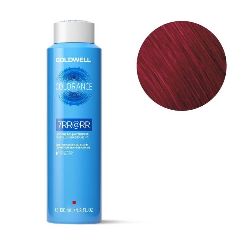 Coloración Colorance 7rr@rr rubio medio rojo intenso extra Goldwell 120ml