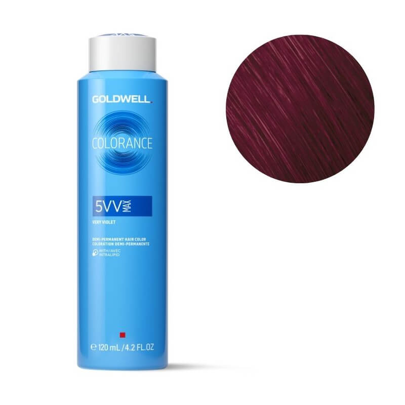 Kleuring Colorance 5vv max lichtbruin violet intens Goldwell 120 ml