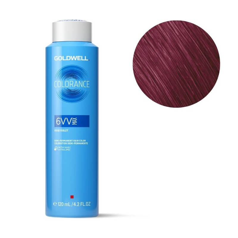 Kleuring Colorance 6vv max kleur donkerblond intens violet Goldwell 120 ml