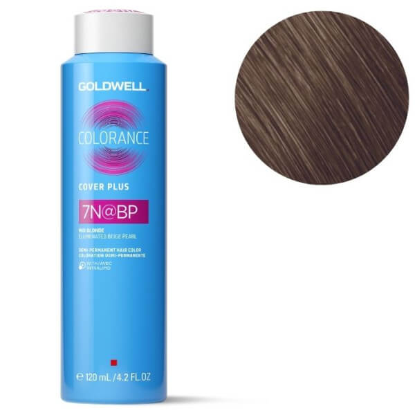 Kleuring Colorance Cover Plus 7N@BP Kleur Lichtblond Parelgrijs Goldwell 120 ml Kleuring Colorance Cover Plus 7N@BP Kleur Lichtblond Parelgrijs Goldwell 120 ml