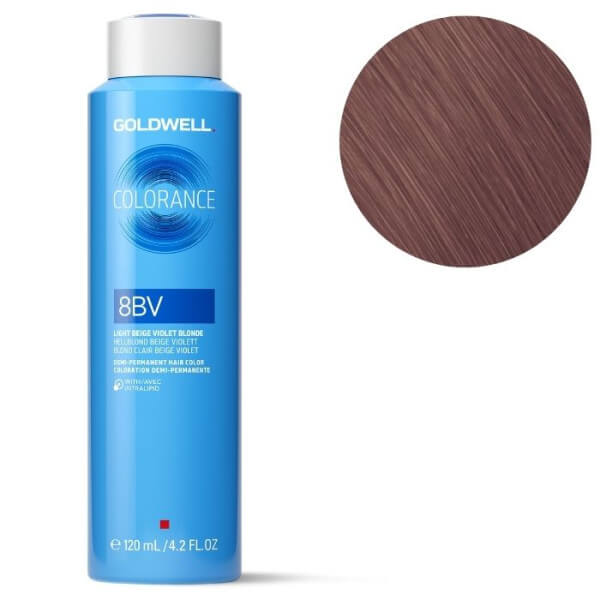Kleuring Colorance 8bv kleur lichtblond beige violet Goldwell 120ml Kleuring Colorance 8bv kleur lichtblond beige violet Goldwell 120ml