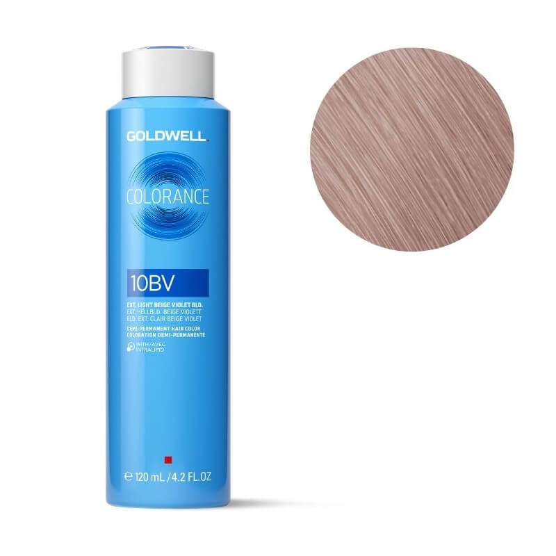 Coloração Colorance 10bv, loiro extra claro bege violeta Goldwell 120ml