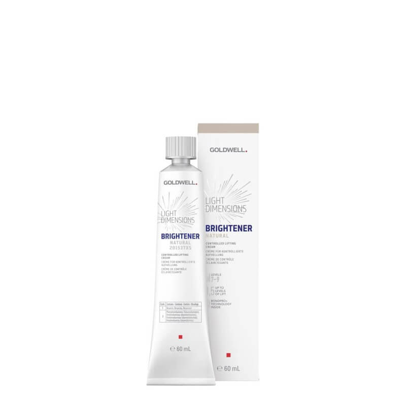 Décoloration Light DimensionsSilklift Brightener natural Goldwell 60ml

Ontkleuring Light DimensionsSilklift Brightener natural 
