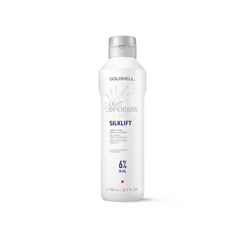 Décoloratie Light Dimensions Silklift 6% conditioning cream developer Goldwell 750ml