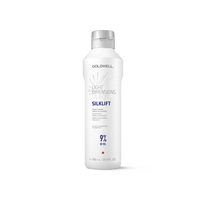 Décoloration Light Dimensions Silklift 9% verzorgende crème-ontwikkelaar Goldwell 750 ml