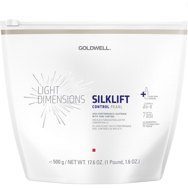 Décoloration Light Dimensions Silklift Control pearl lv 6-8 Goldwell 500g