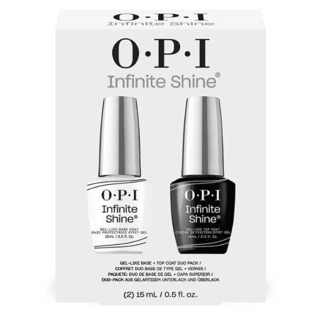 Verniz Infinite Shine Vegan Duo Pack Base & Top Coat OPI