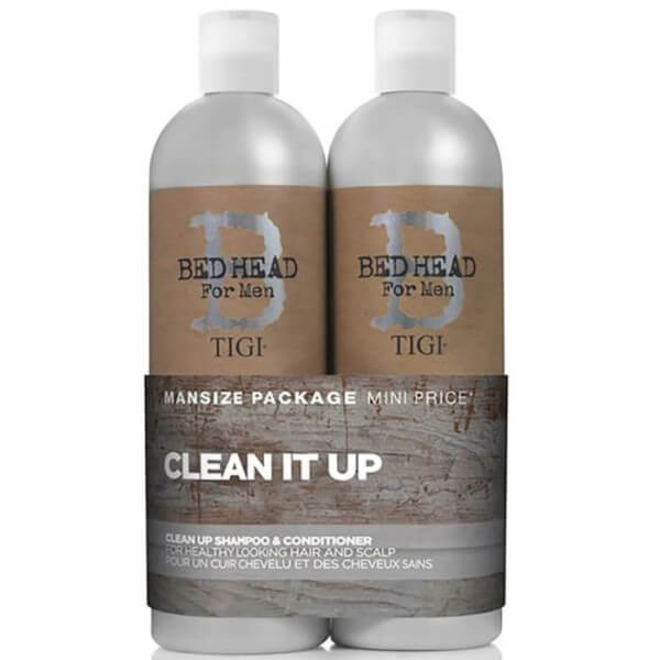 Duo Limpeza Profunda Bed Head para homens TIGI 2x750ml