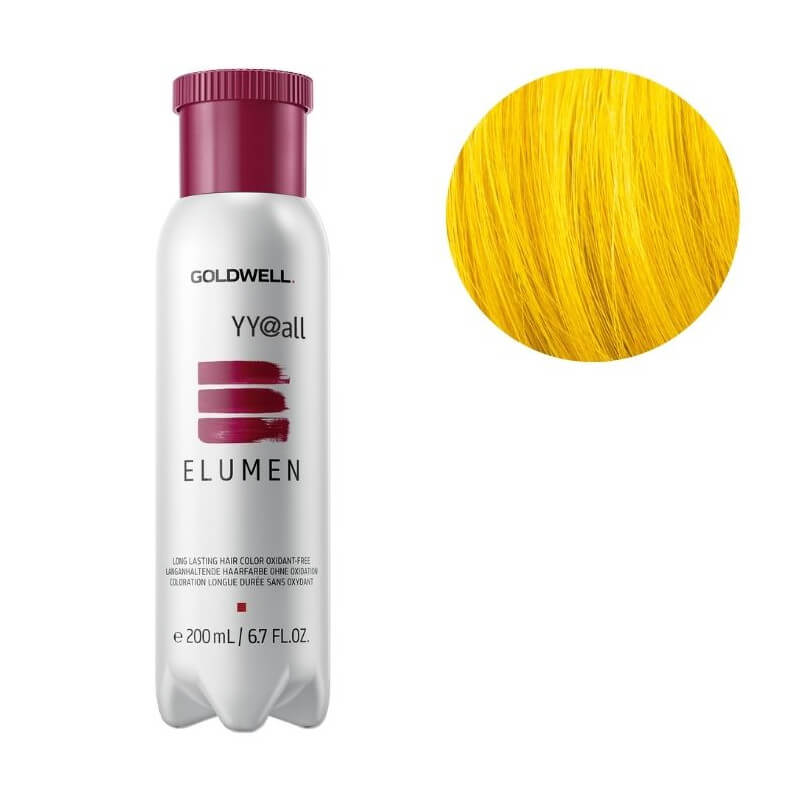 Kleur Elumen yy@all geel Goldwell 200 ml