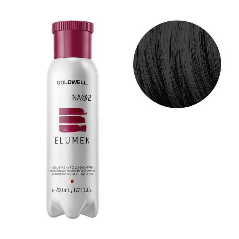 Coloração Elumen na@2 preto azulado Goldwell 200ml