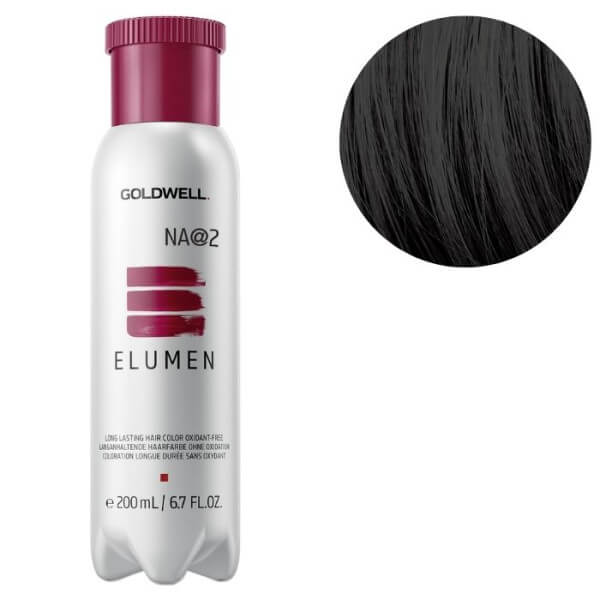 Elumen hair dye na@2 bluish...