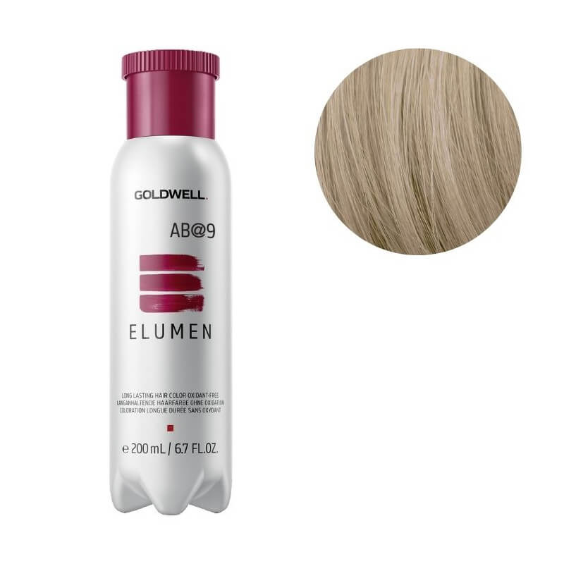 Coloração Elumen ab@9 loiro muito claro marrom acinzentado Goldwell 200ml